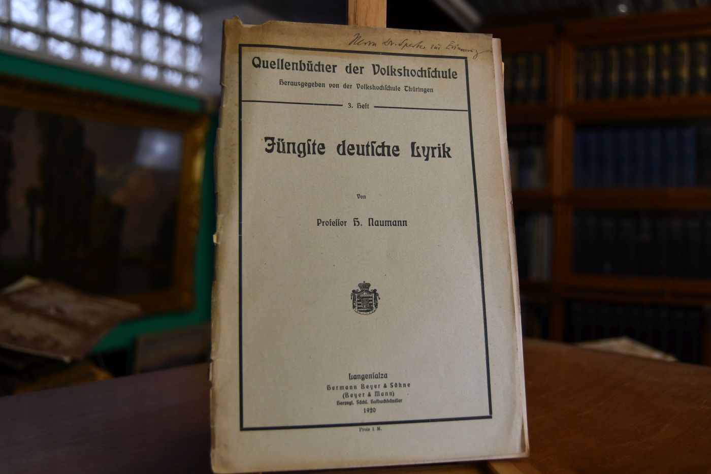 Jüngste deutsche Lyrik.