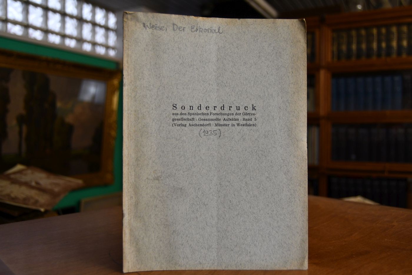 Der Eskorial als künstlerischer Wesensausdruck der Zeit Philipps II. und der Periode der Gegenreformation.
