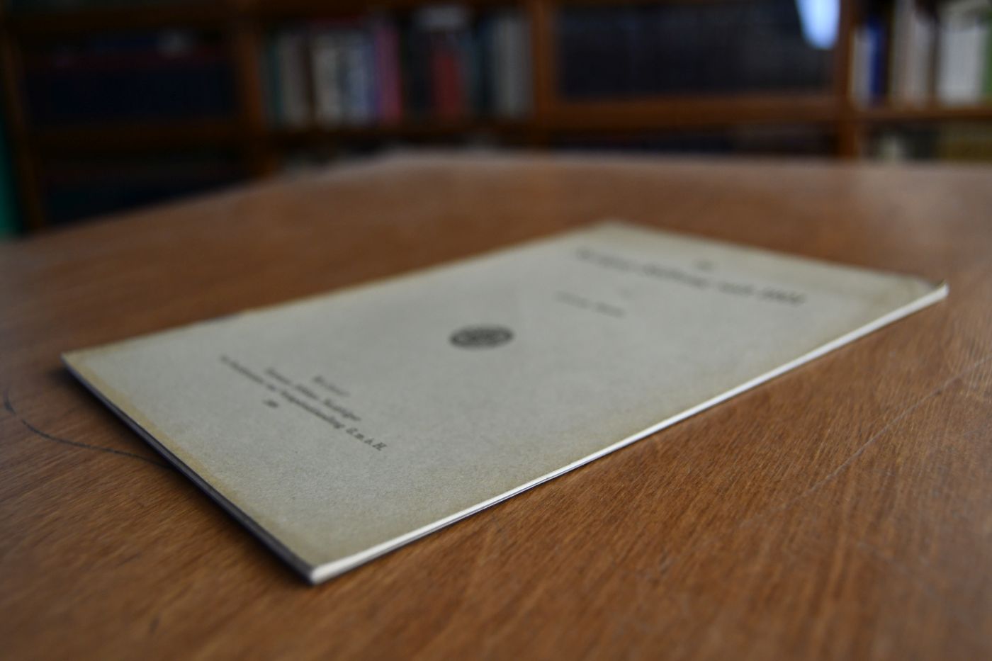 Die Savigny-Stiftung seit 1901.
