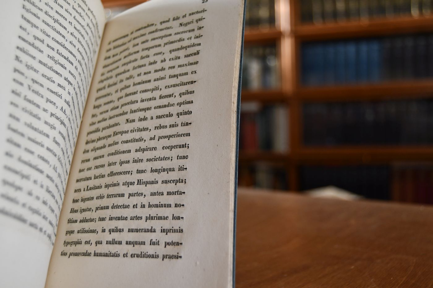 De instauratione sacrorum per Lutherum facta vitae civilis emendatrice oratio qua publica discipulorum examina inde a die M. Aprilis XXVII. habenda et actum oratorium die I. M. Maii hora IX. Antemer. instituendum nomine Scholae Thomanae indicit et ad utramque solemnitatem concelebrandam humanissime invitat Godofredus Stallbaumius Schol. Thom. Rector.