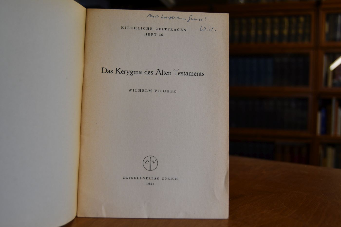Das Kerygma des Alten Testaments.