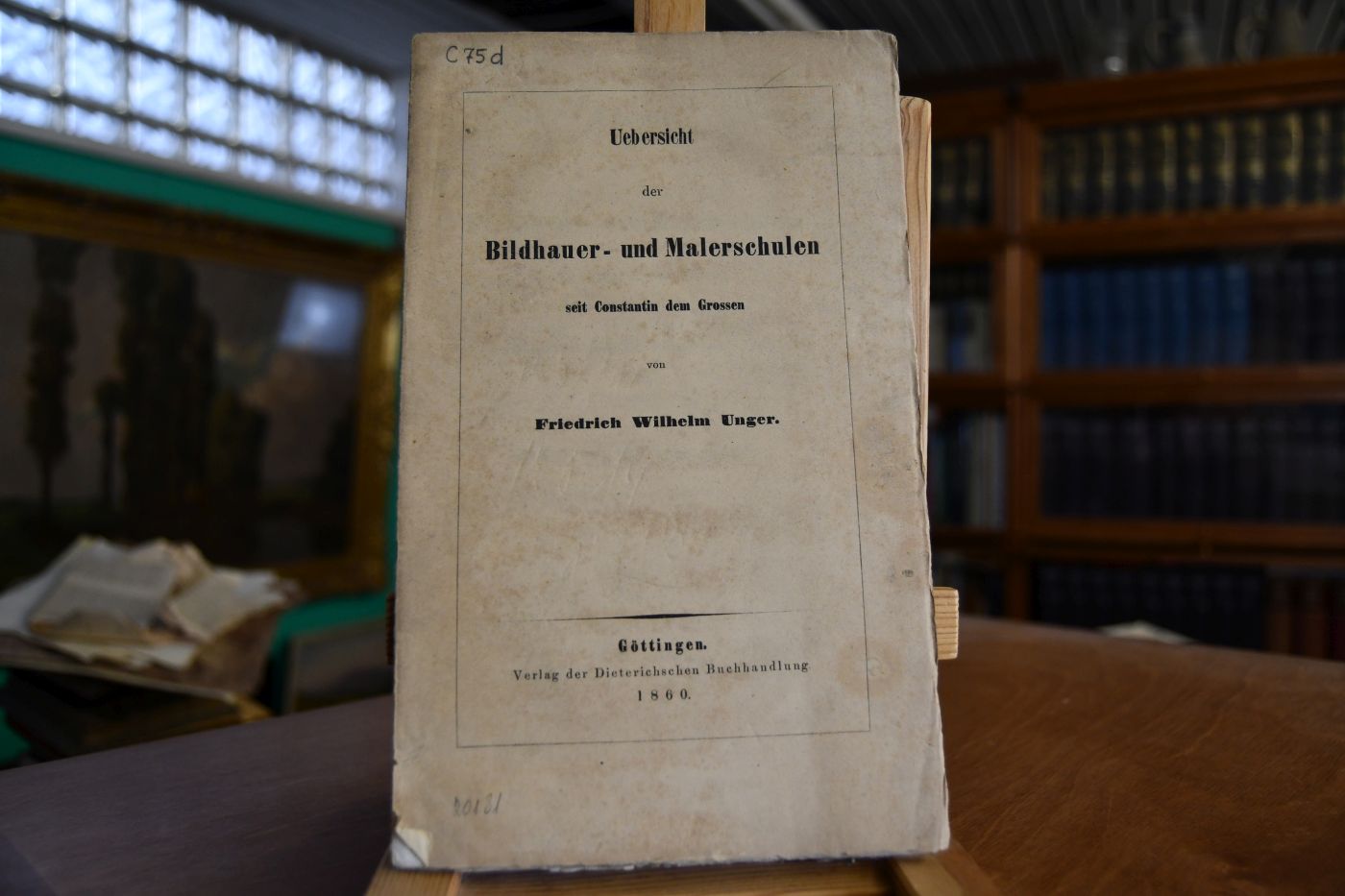 Uebersicht der Bildhauer- und Malerschulen seit Constantin dem Grossen zum Gebrauch bei Vorlesungen und zugleich als geschichtliche Hülfstafel für Künstler und Kunstfreunde.