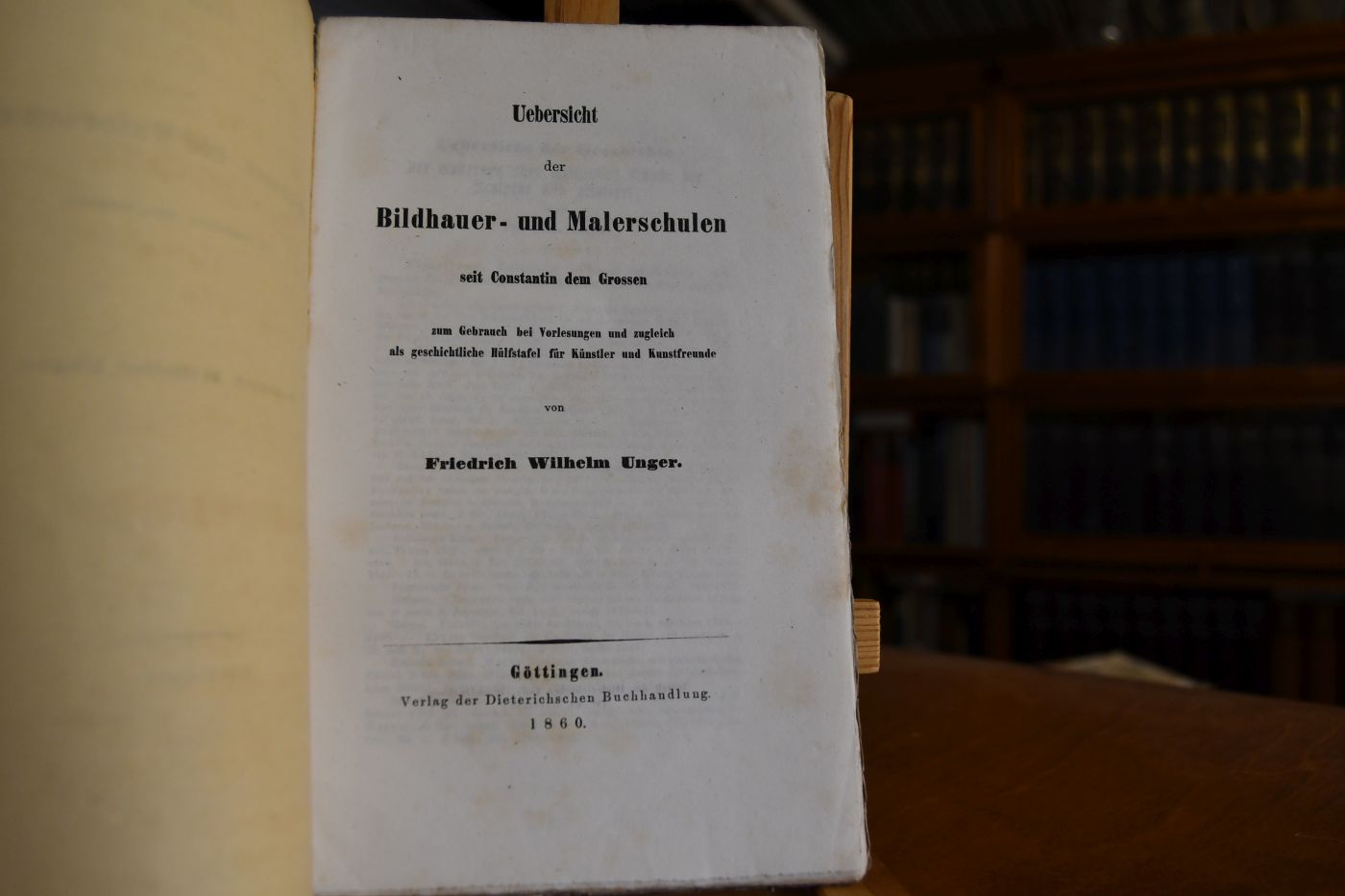 Uebersicht der Bildhauer- und Malerschulen seit Constantin dem Grossen zum Gebrauch bei Vorlesungen und zugleich als geschichtliche Hülfstafel für Künstler und Kunstfreunde.
