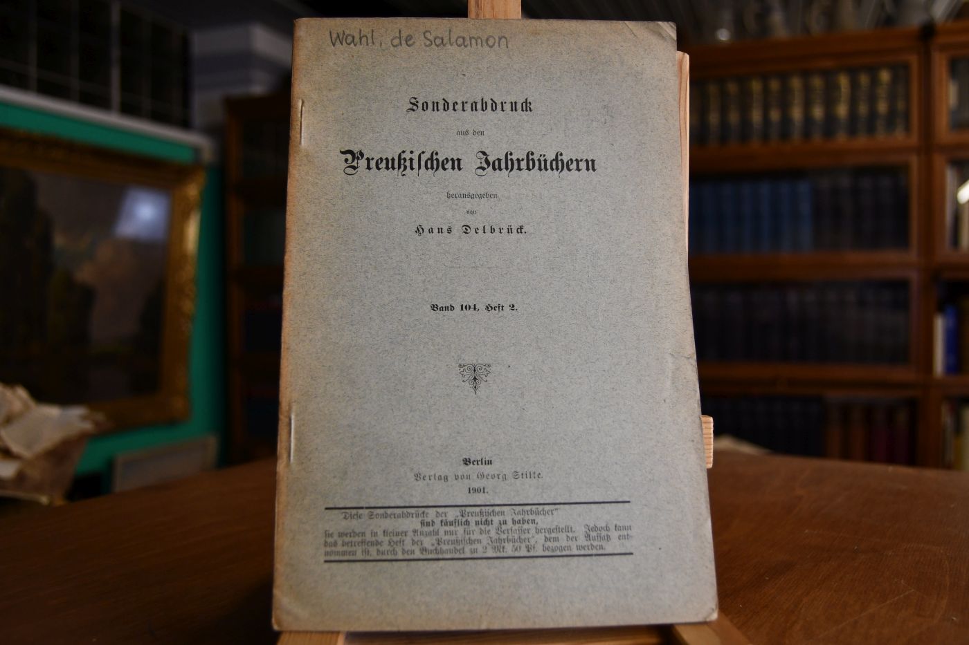 Der Abbe de Salamon.