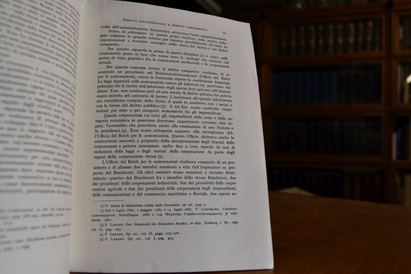 Diritto costituzionale e diritto corporativo.