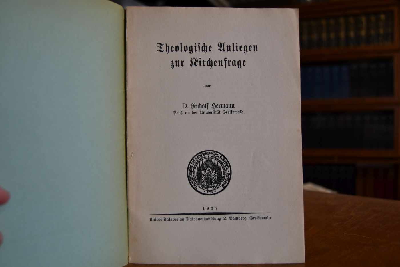 Theologische Anliegen zur Kirchenfrage