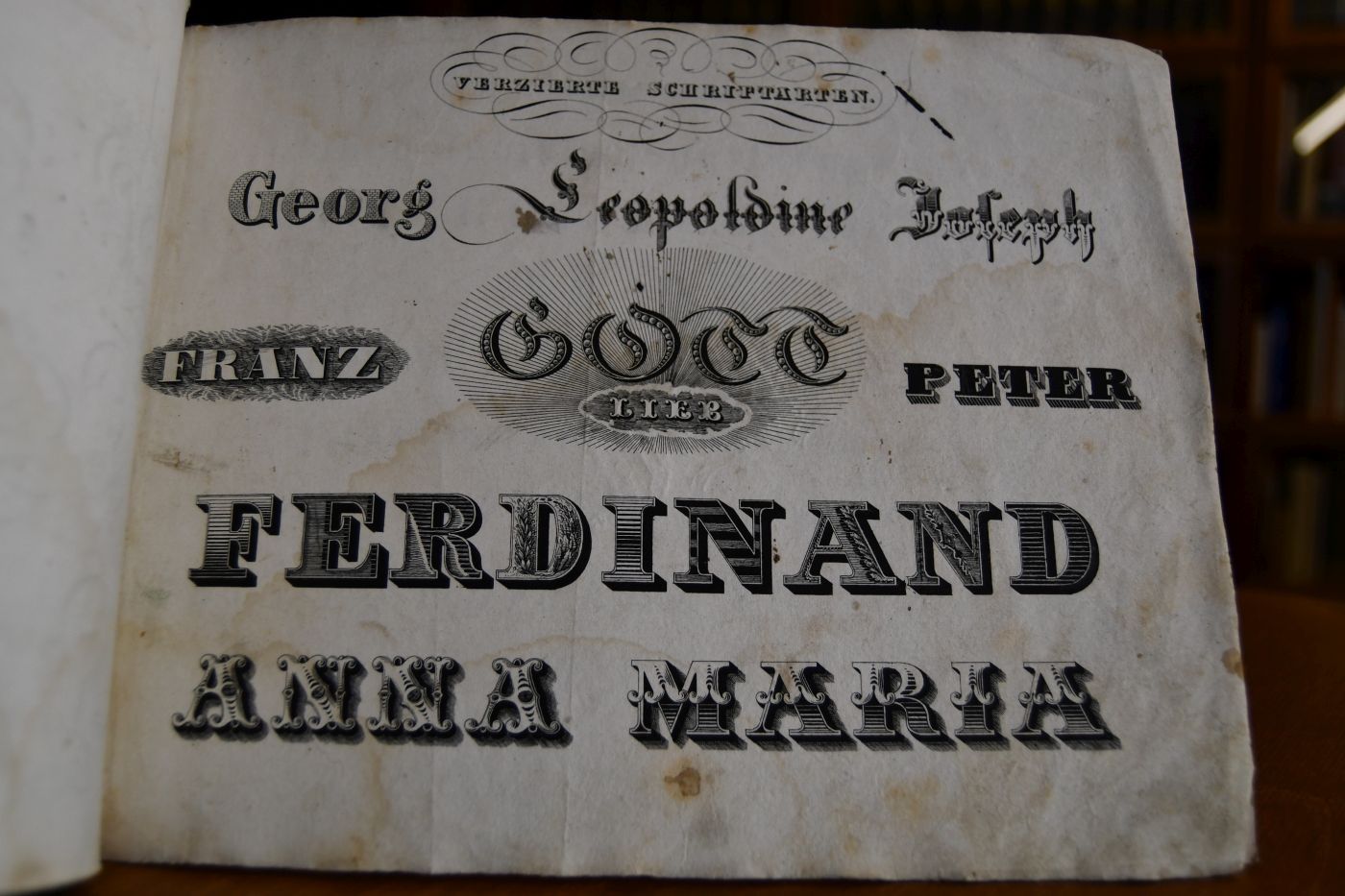 12 Vorschriften bestehend in Alphabeten und Uebungen in den bekannten alten und neuen Schriftarten.