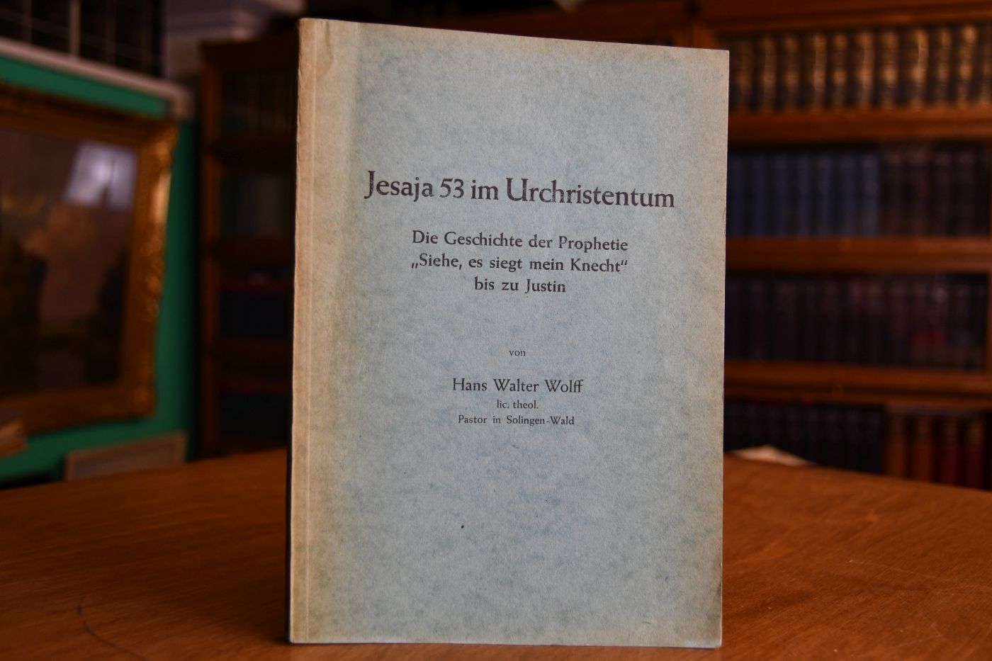 Jesaija 53 im Urchristentum. Die Geschichte der Prophetie "Siehe, es siegt mein Knecht" bis zu Justin.