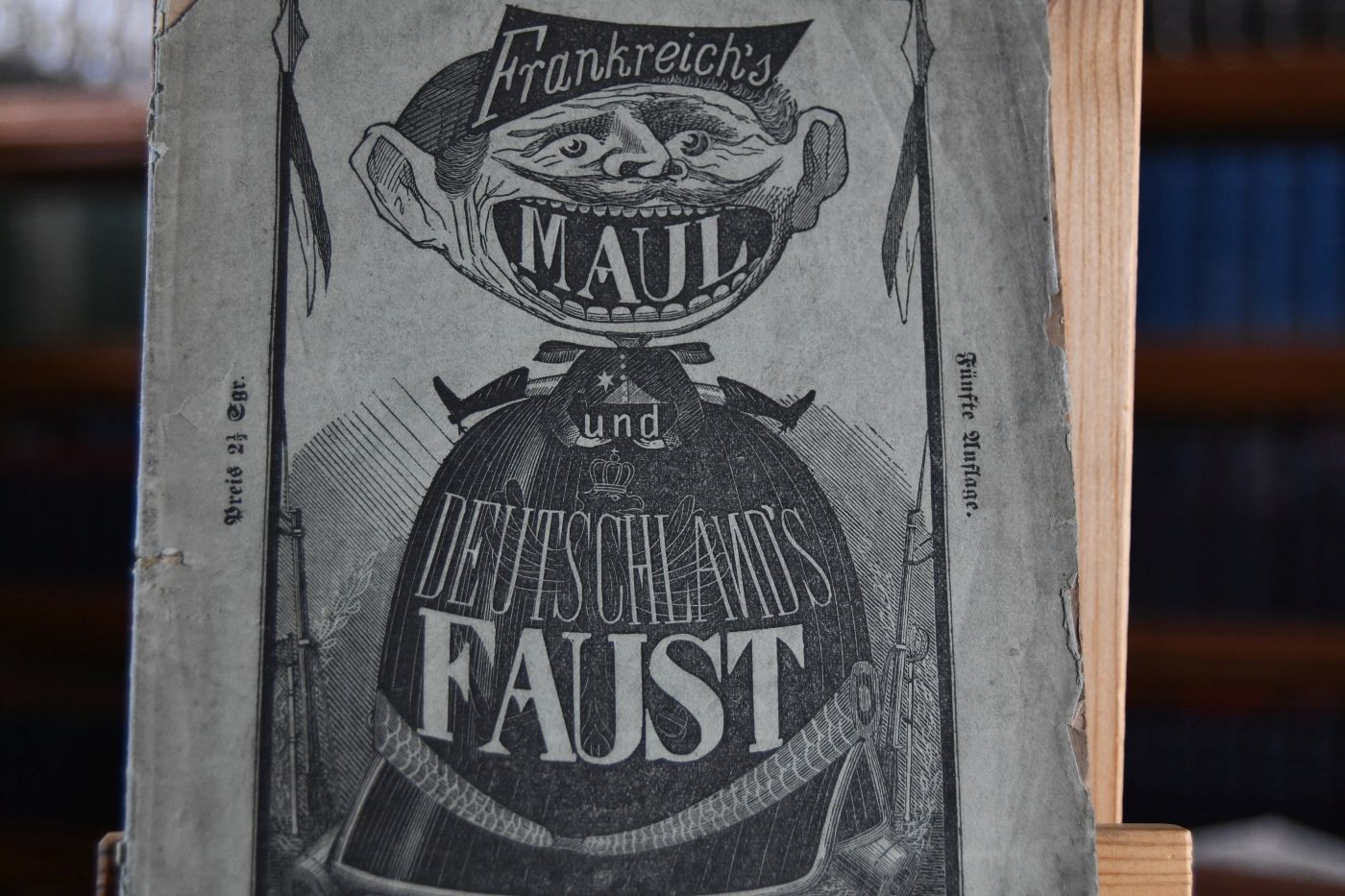 Frankreich`s Maul und Deutschland`s Faust. Kriegslied für 1870 - 71 in 200 tragi-komischen Versen.