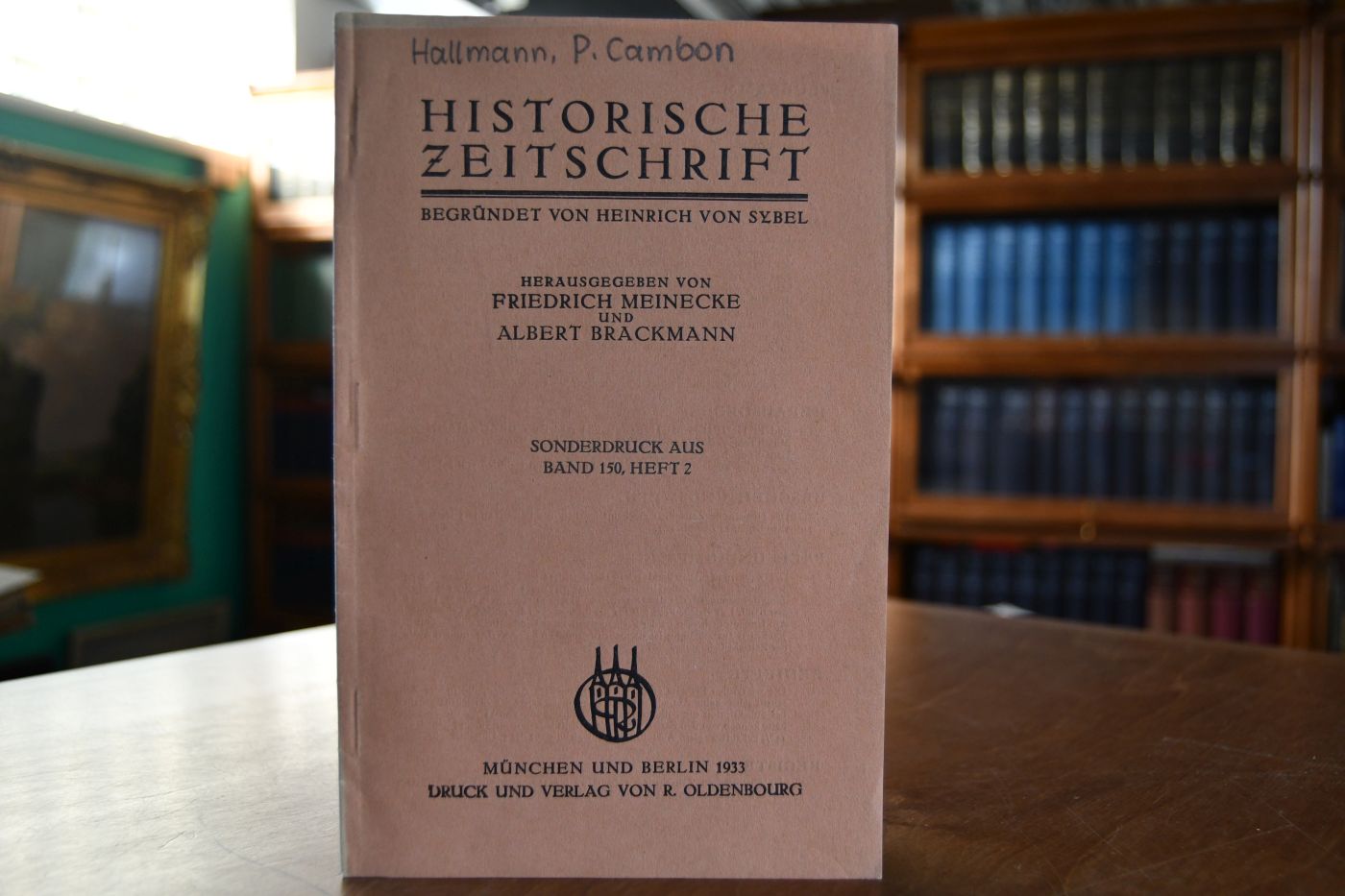 Methoden Paul Cambons. Ein Blick in die Vorgeschichte der Entente.
