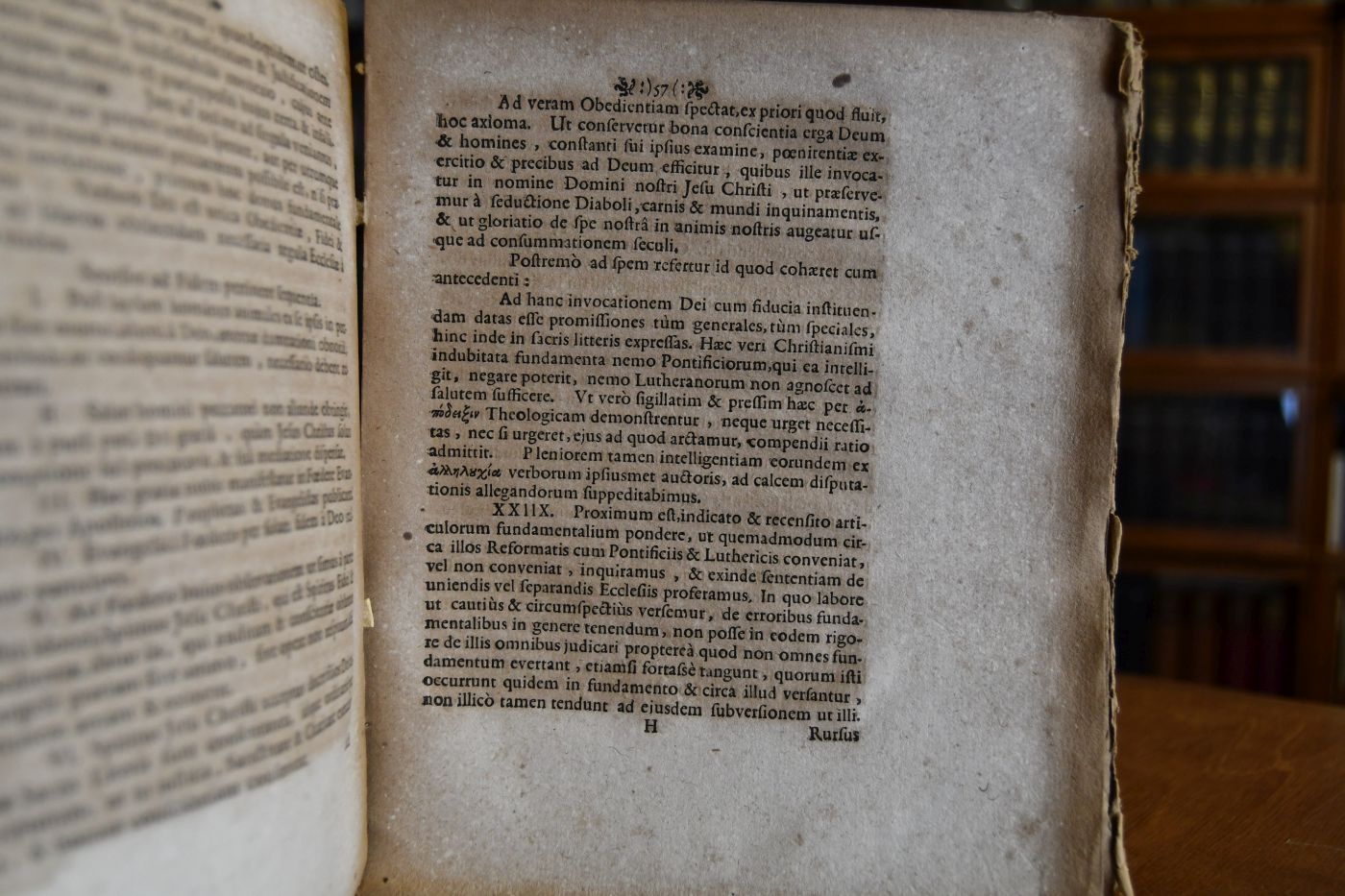 Disquisitio Inauguralis Theologica De Dissidio Et Reconciliatione Partium Dissidentium In Ecclesia Christiana / Quam ... Praeside ... Dn. Joh. Ludovico Fabricio ... Publico & solenni Doctorum Examini submittit Ephraim Jonathan Raumerus, Dessauiens-Anhaltinus, A.L.M. Ad D. Martii ...