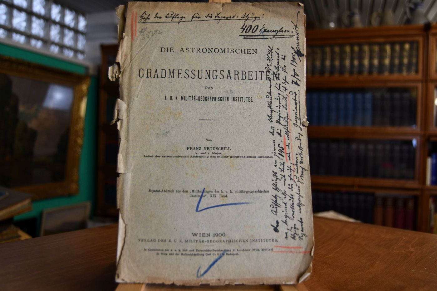 Die astronomischen Gradmessungsarbeiten des k. u. k. Militär-Geographischen Institutes.