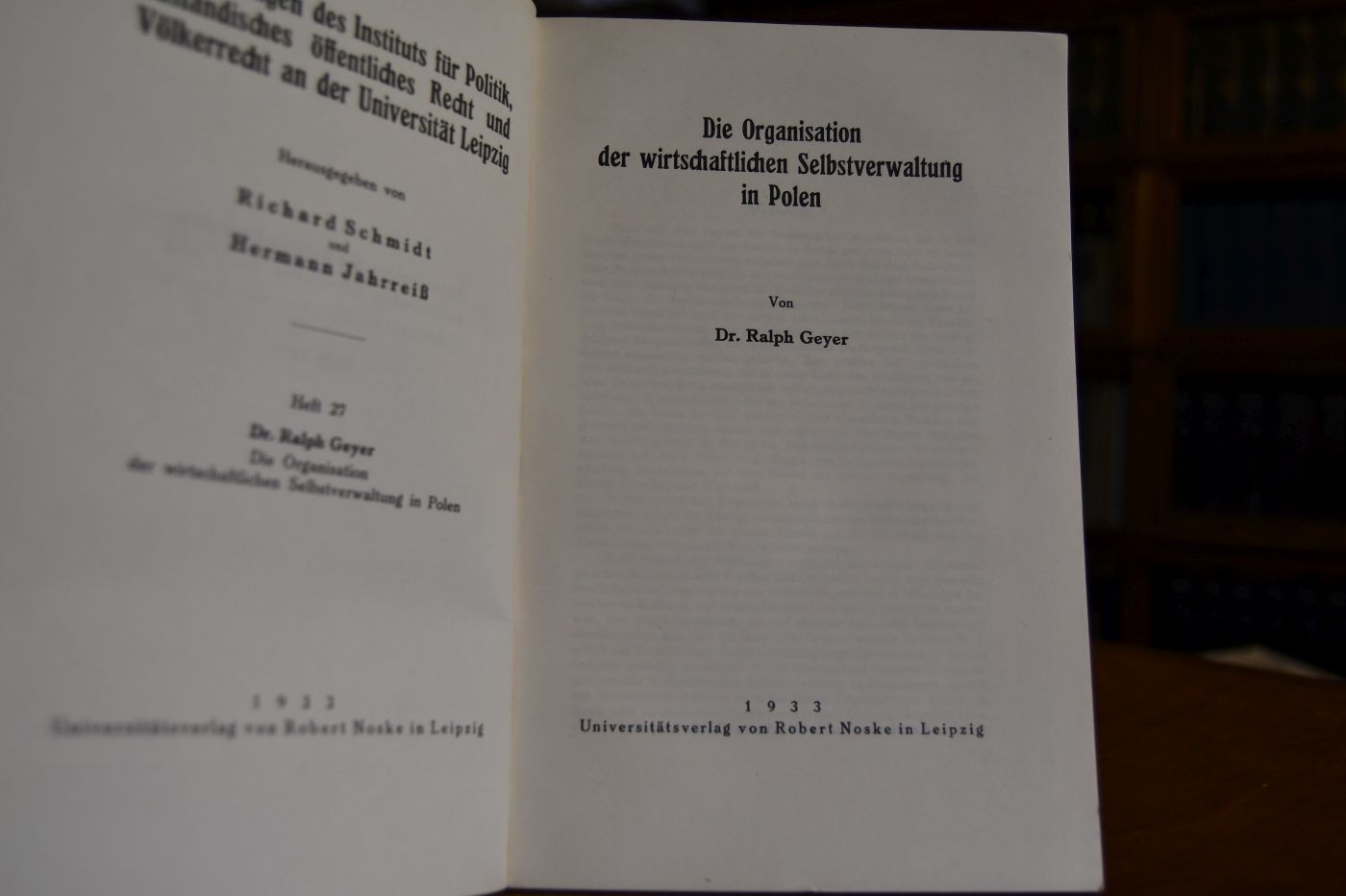 Die Organisation der wirtschaftlichen Selbstverwaltung in Polen.