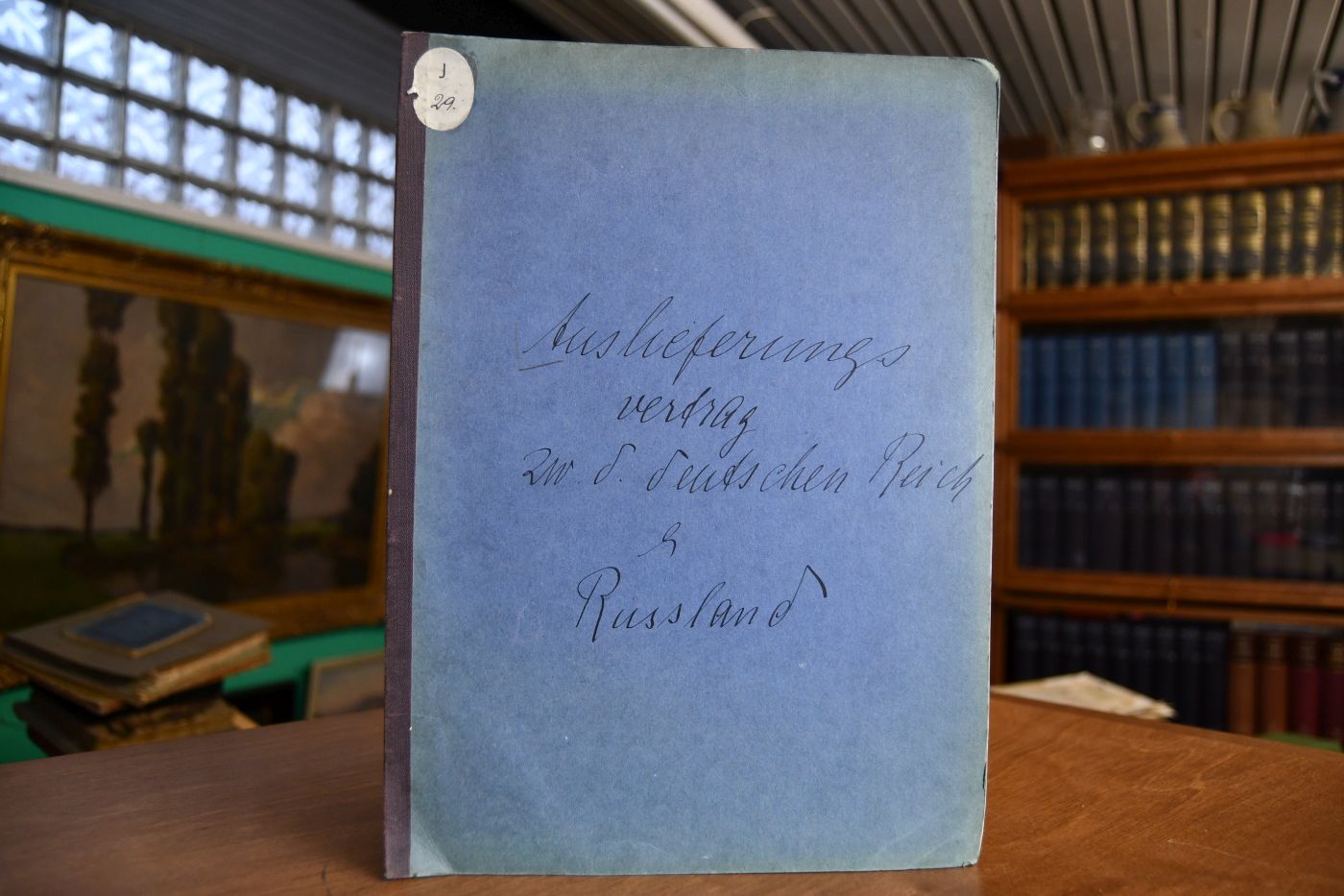 Reichstagsvorlage eines Auslieferungsvertrages zwischen dem Deutschen Reich und Rußland.