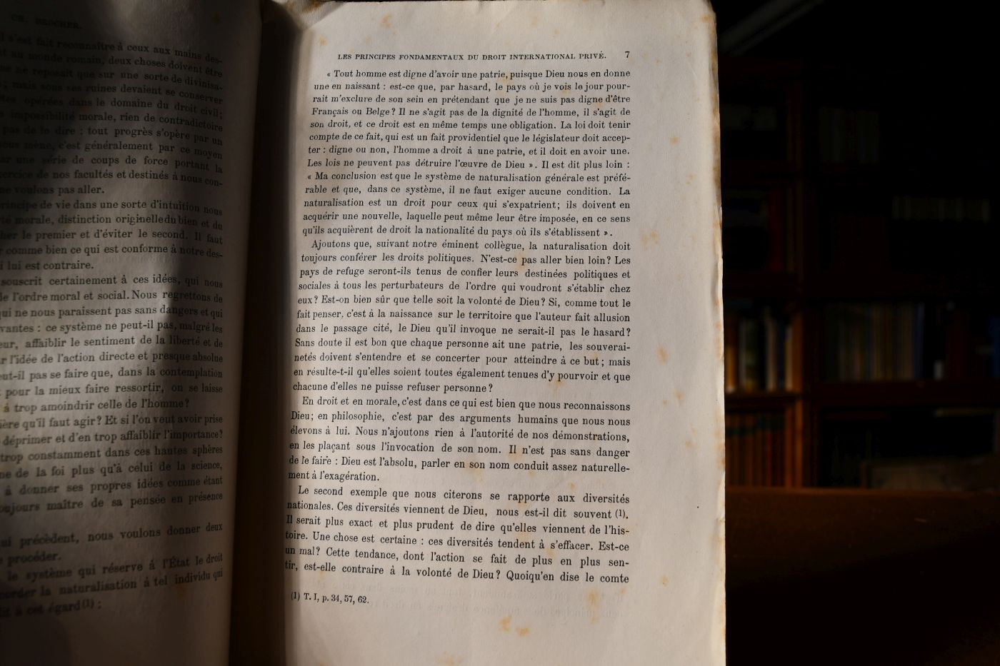 Etude sur le Traite de Droit Civil International publie par M. Laurent et sur les Principes fondamentaux du Droit International Prive.