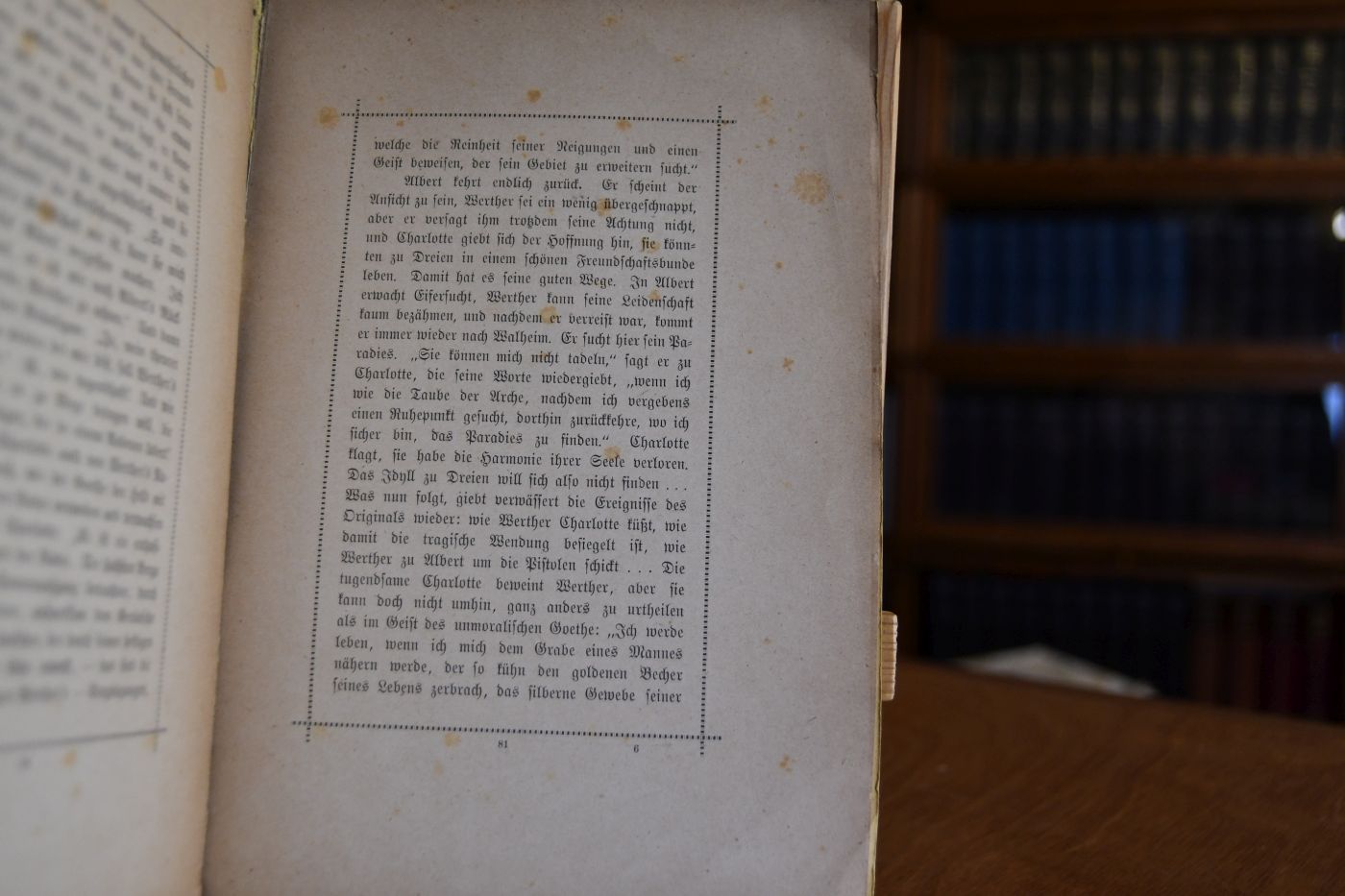 Goethe`s Werther in Frankreich. Eine Studie.