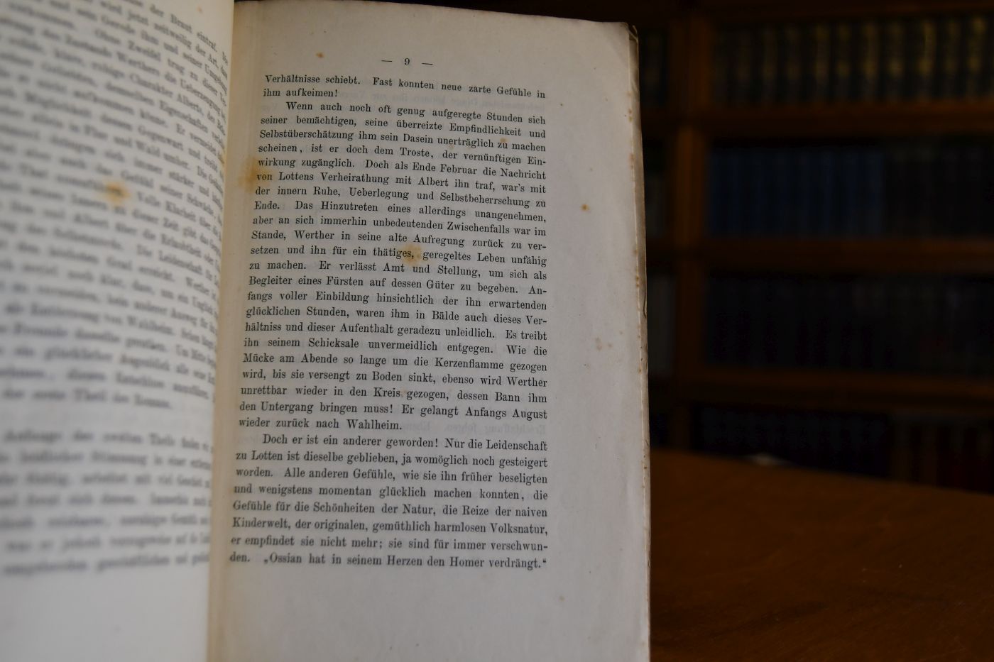 Goethe`s Werther und seine Zeit. Eine psychiatrisch-litterarische Studie.