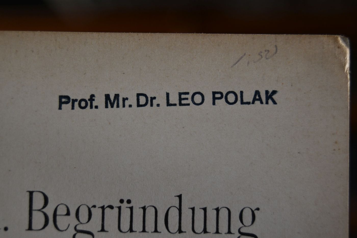 Psychologie u. Begründung der Erkenntnislehre.