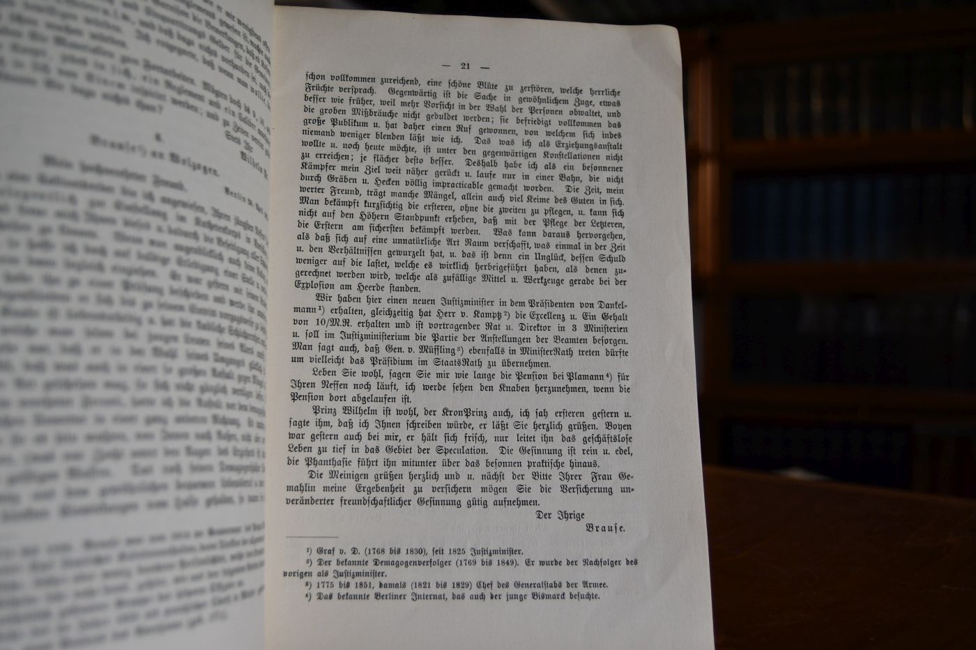 Aus der Korrespondenz Ludwig v. Wolzogens.