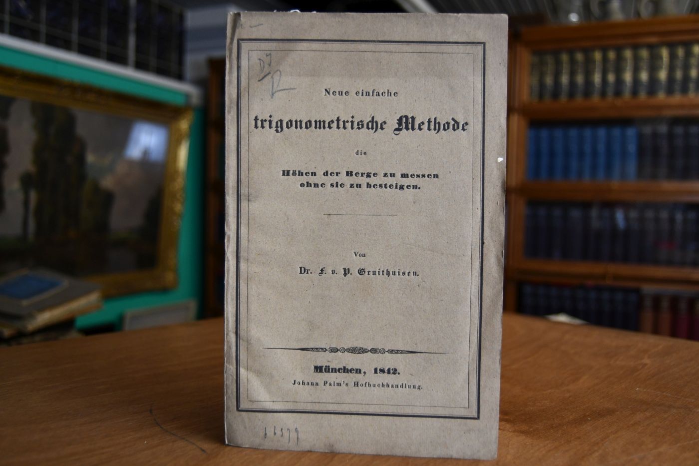 Neue einfache trigonometrische Methode die Höhen der Berge zu messen ohne sie zu besteigen.