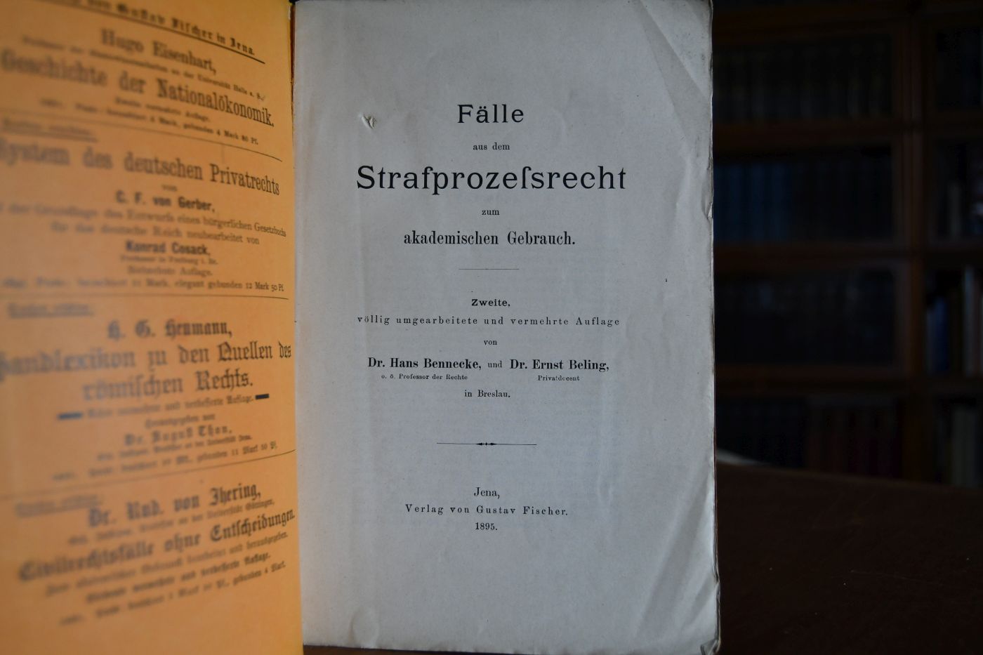 Fälle aus dem Strafprozessrecht zum akademischen Gebrauch.