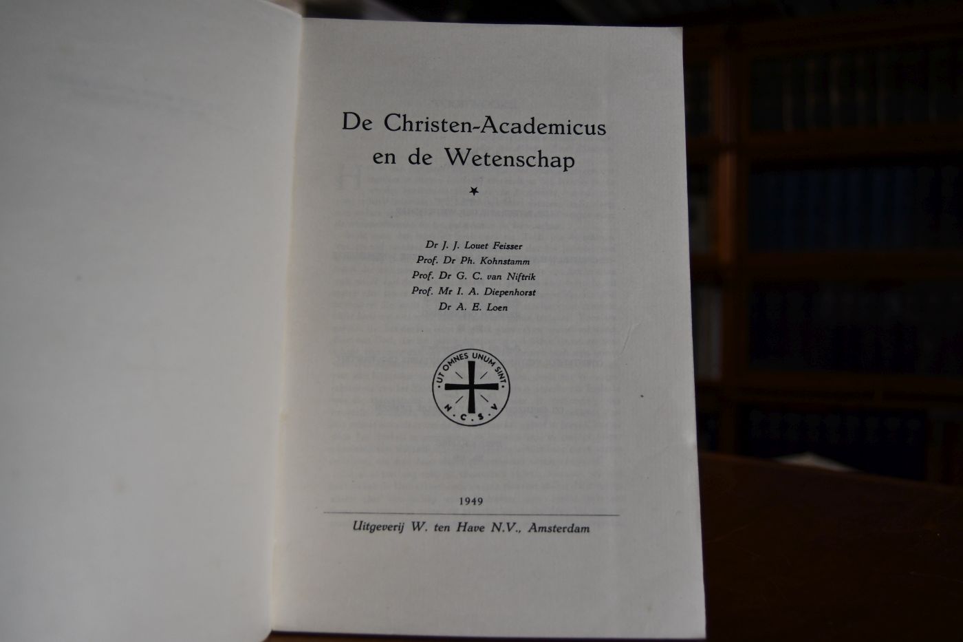 De Christen-Academicus en de Wetenschap.