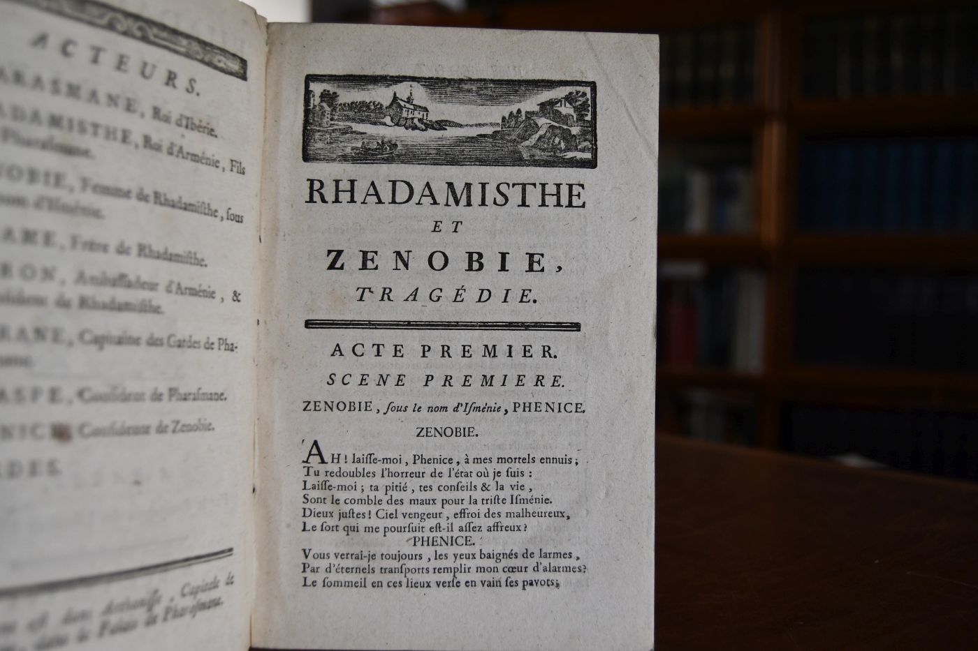 Rhadamisthe et Zenobie, Tragedie.