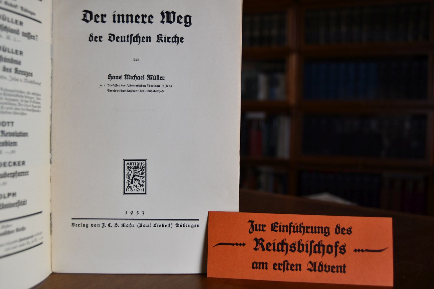 Der innere Weg der Deutschen Kirche.