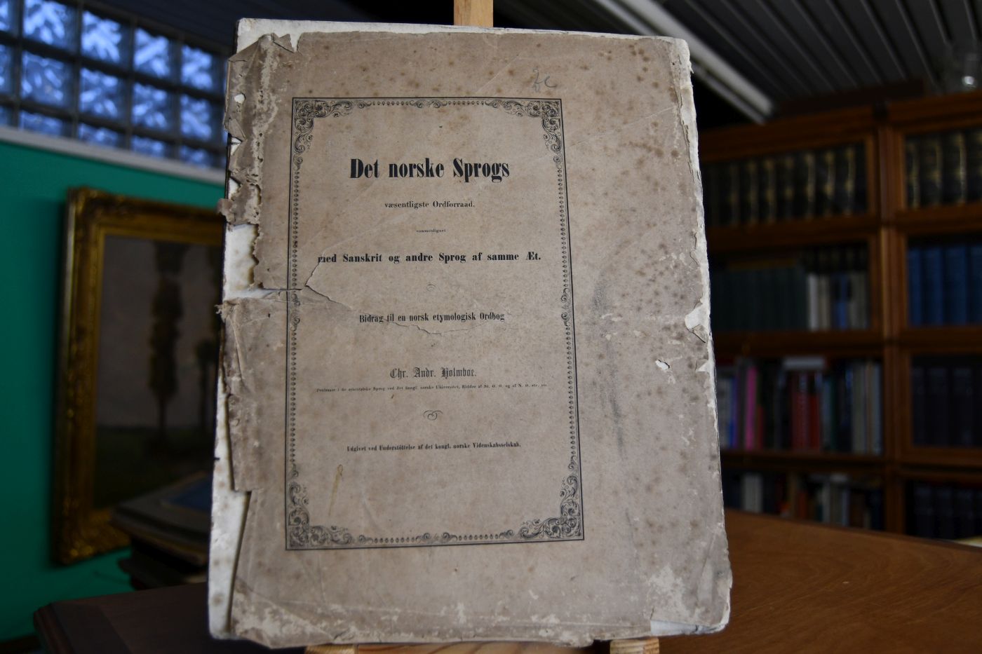 Det norske Sprogs vaesentligste Ordforraad, sammenlignet med Sanskrit og andre Sprog af samme aet. Bidrag til en norsk etymologisk Ordbog.