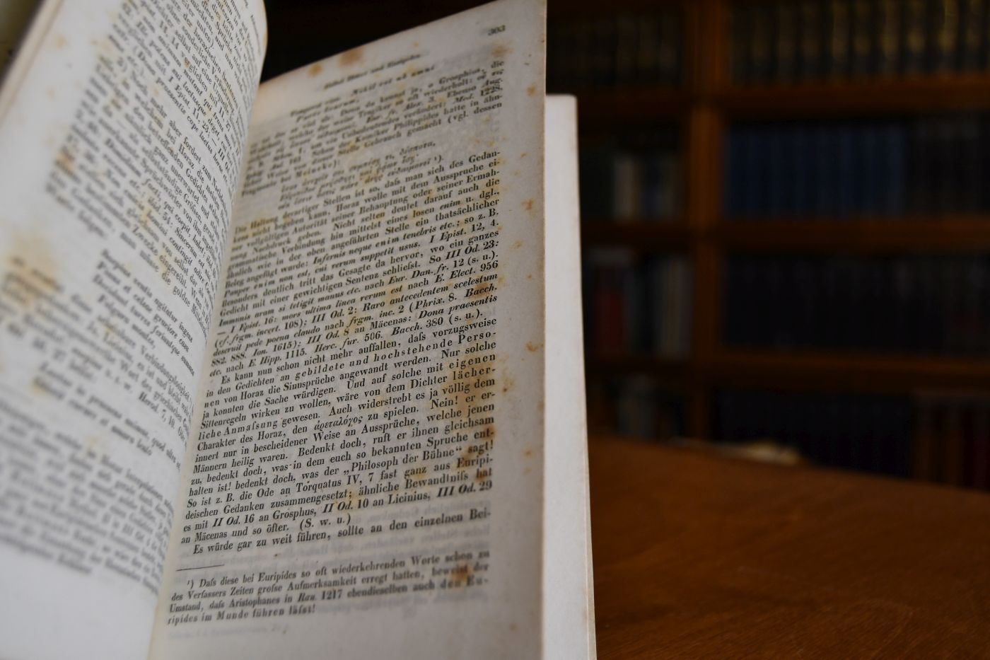 Horaz und Euripides. Eine philologische Abhandlung.