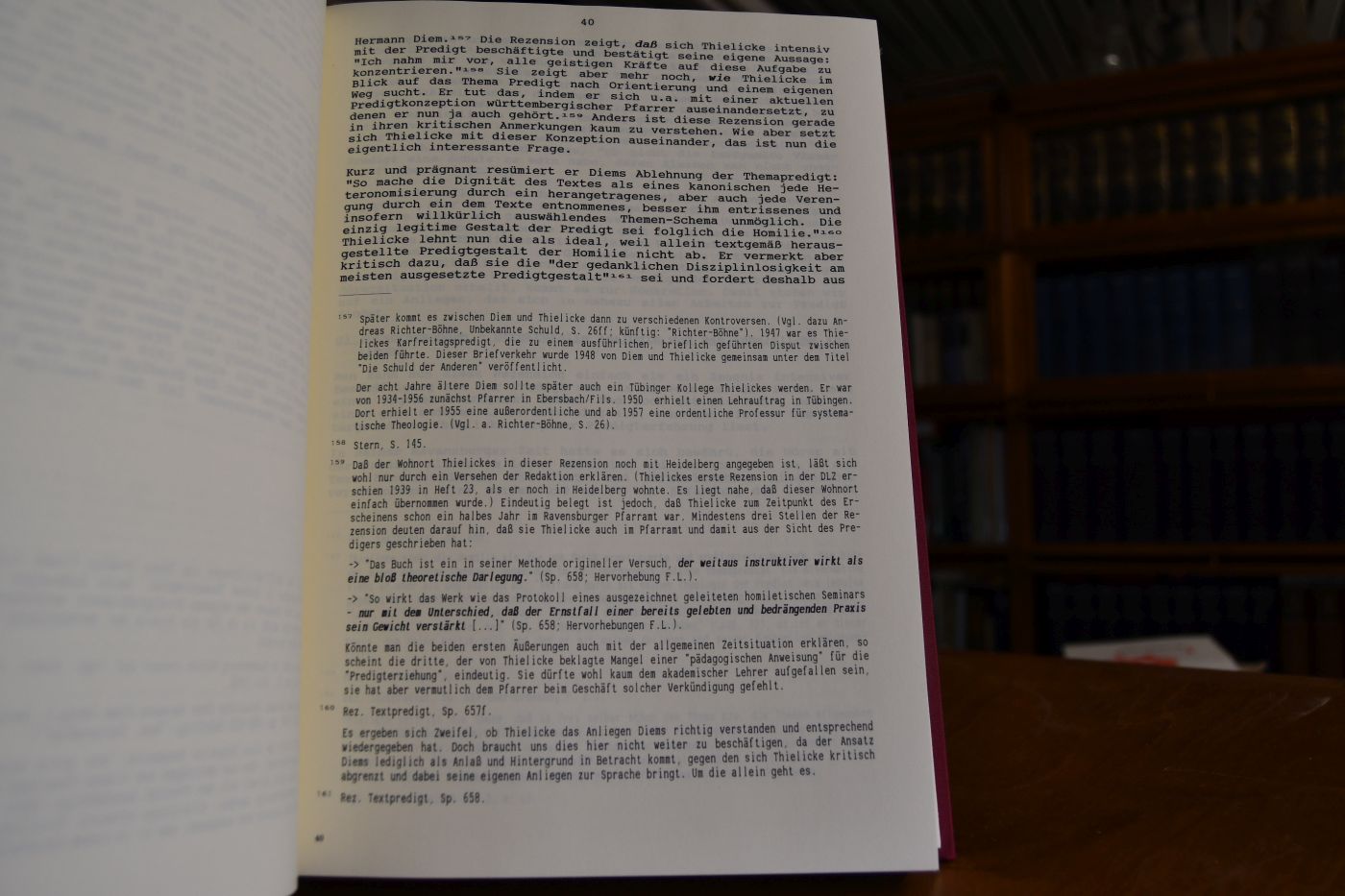KON - KRETION. Die Predigt Helmut Thielickes im Horizont seiner Biographie und Theologie.