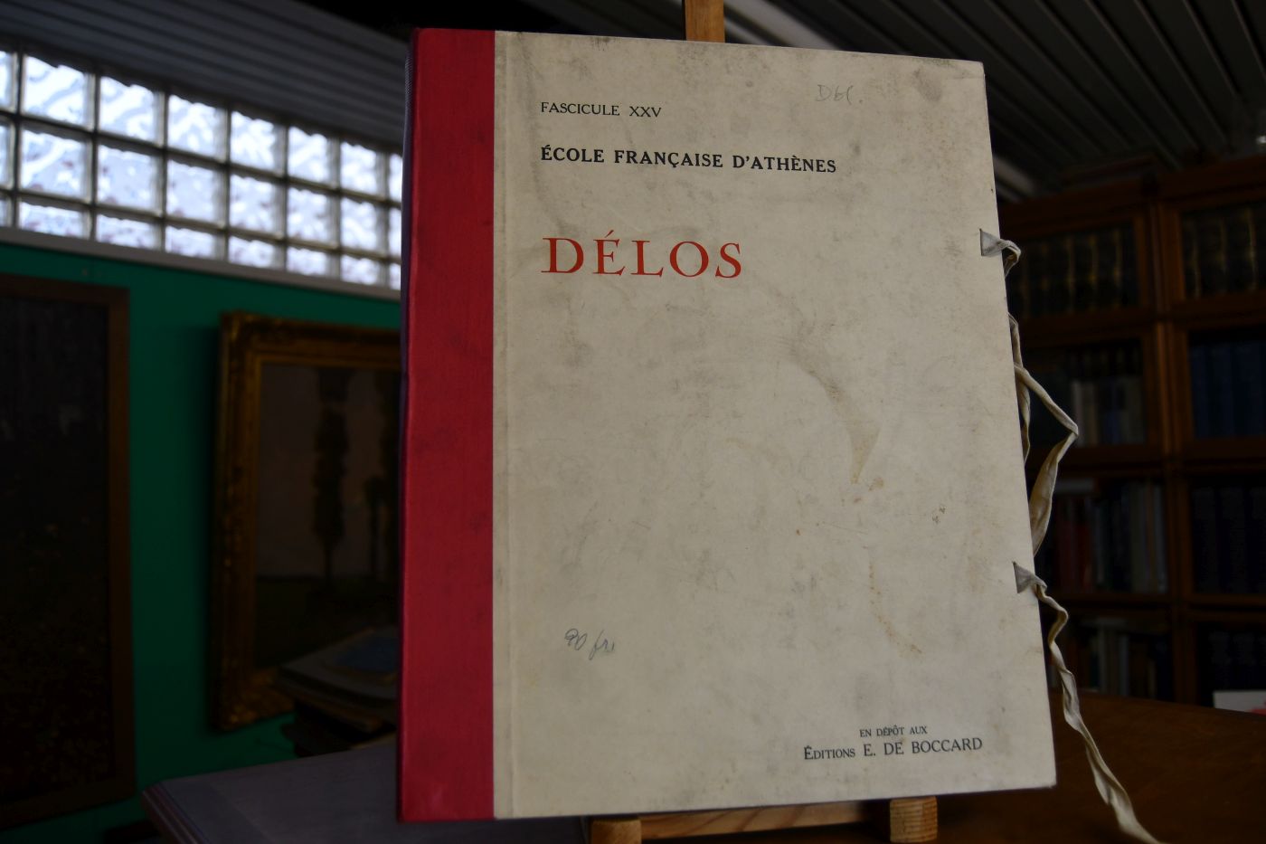 Exploration archeologique de Delos. Les Palestres.