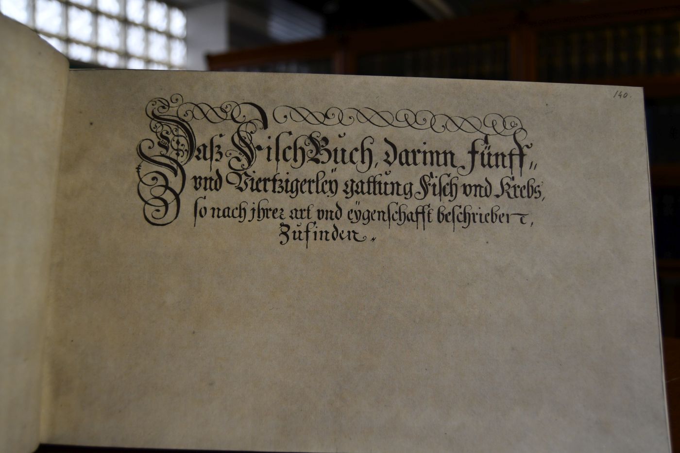 Vogel, Fisch- und Thierbuch 1666. Band II, apart.