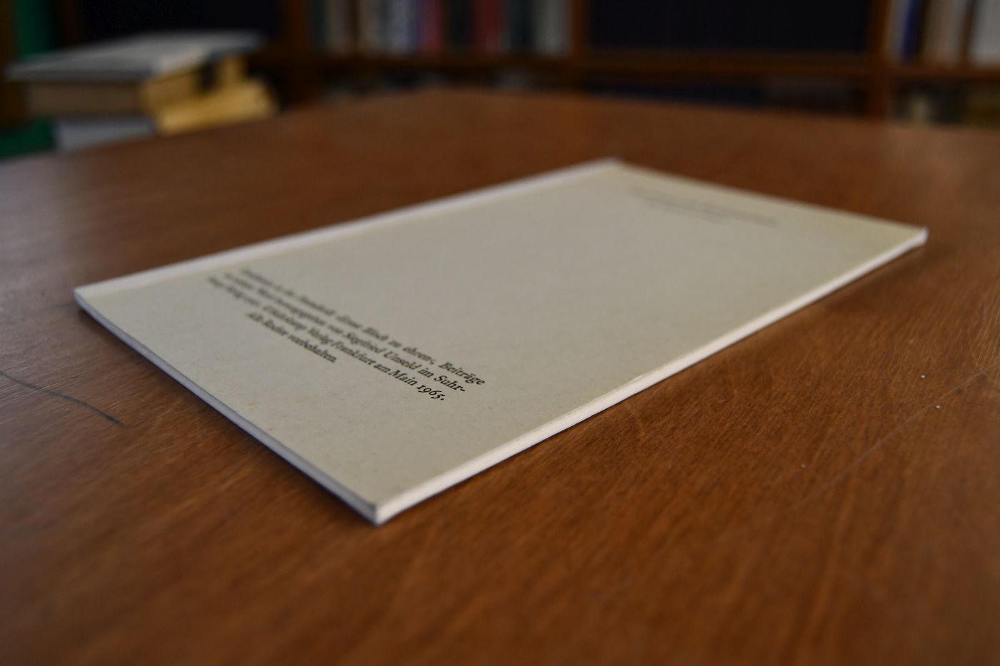 Theologie als Wissenschaft.