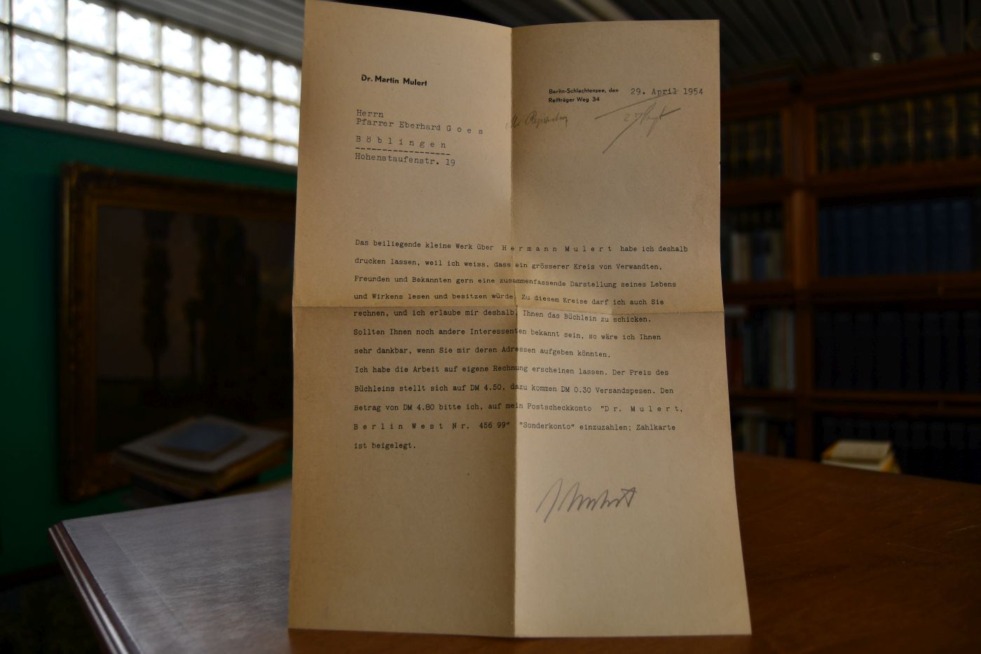 Hermann Mulert. Sein Leben, Wesen und Wirken.
