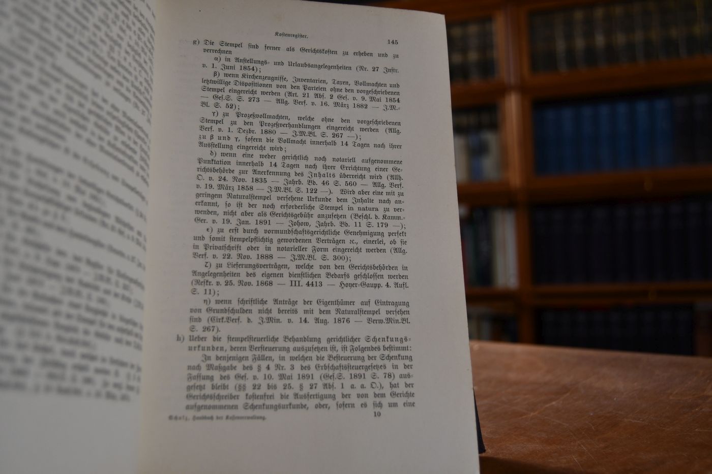 Handbuch der Kassenverwaltung und Kostenerhebung bei den Preußischen Justizbehörden. Auf Grund der Kasseninstruktion vom 15. Juli 1893.