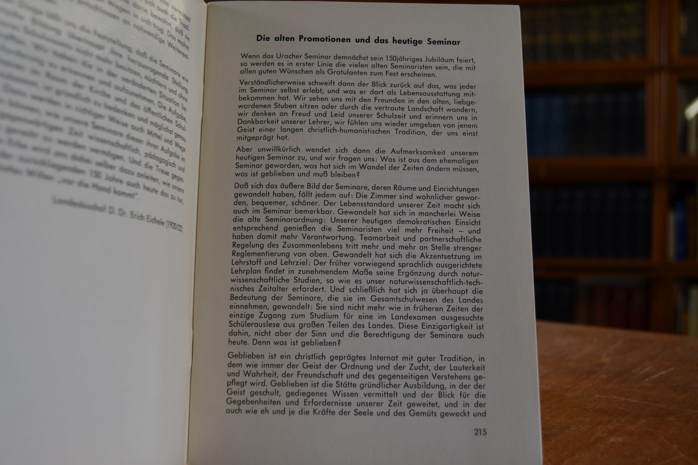 Seminar Urach 1818-1968.