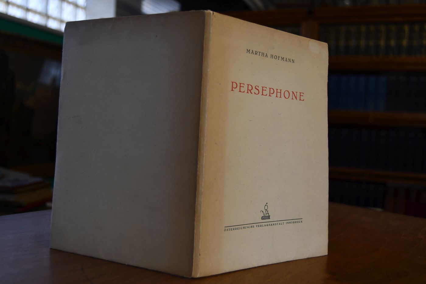 Persephone und sieben Kapitel vom Sterben der Kreatur.