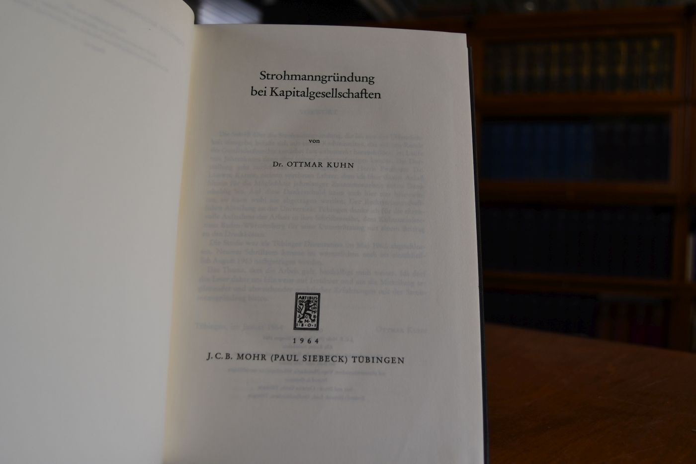 Strohmanngründung bei Kapitalgesellschaften.
