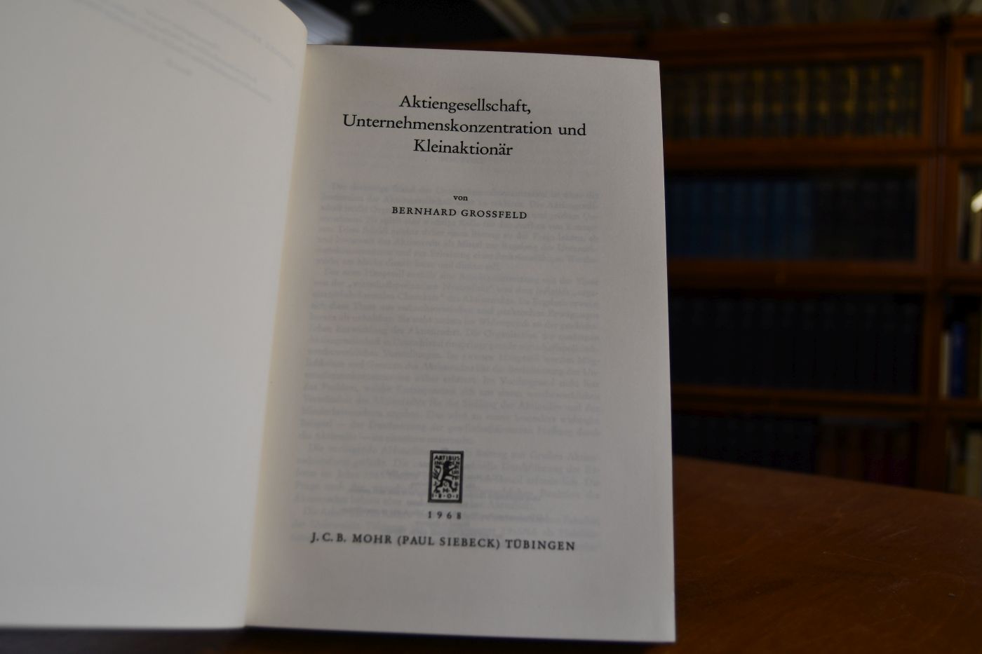 Aktiengesellschaft, Unternehmenskonzentration und Kleinaktionär.