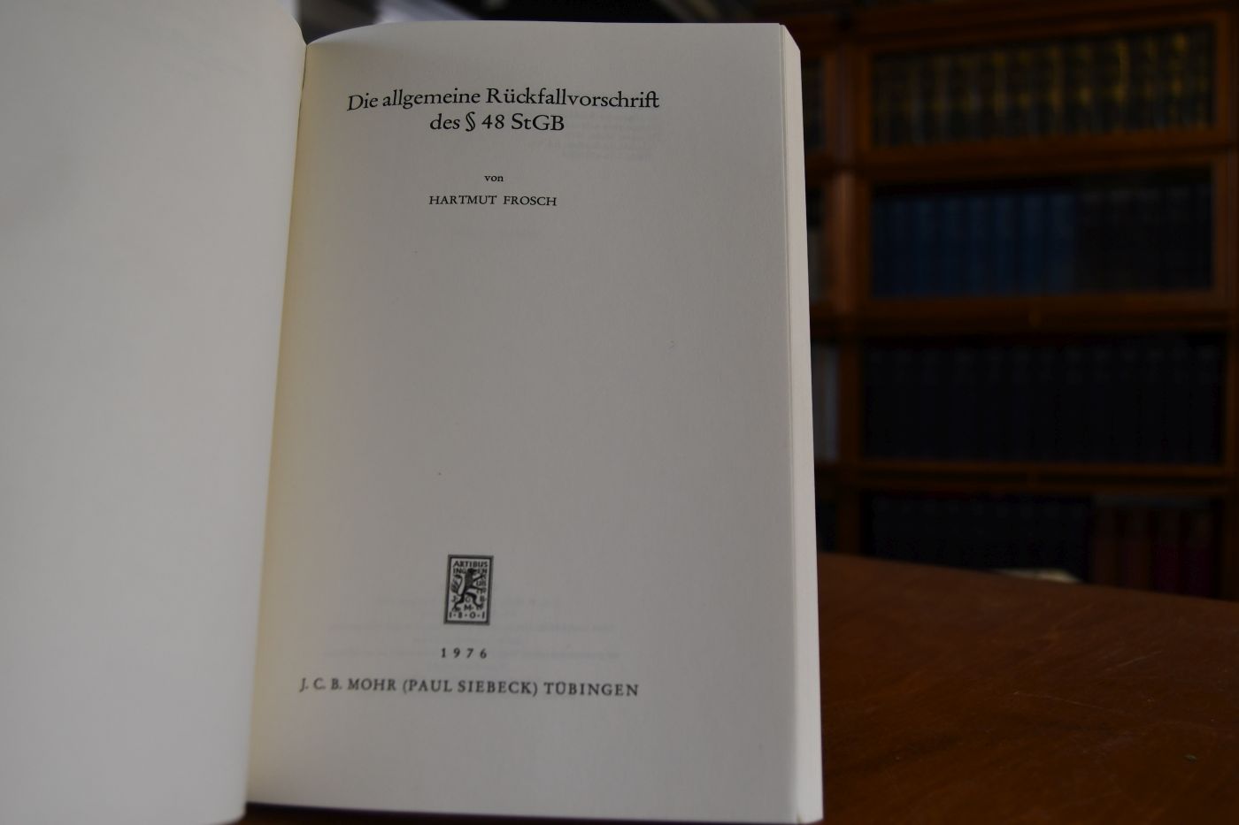 Die allgemeine Rückfallvorschrift des § 48 StGB.