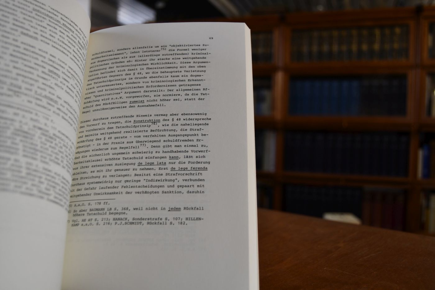 Die allgemeine Rückfallvorschrift des § 48 StGB.
