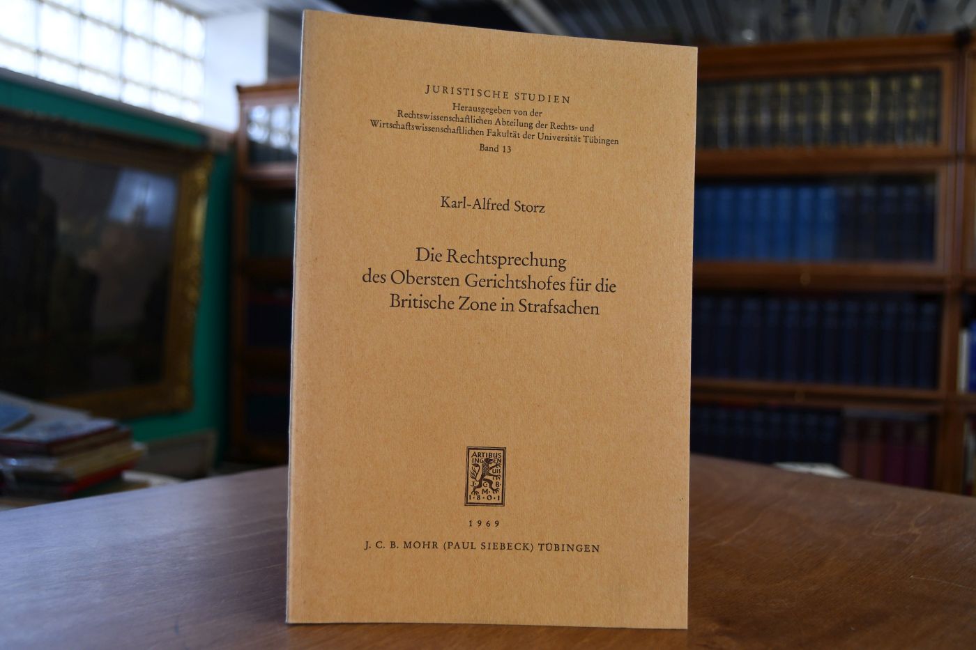 Die Rechtsprechung des Obersten Gerichtshofes für die Britische Zone in Strafsachen.
