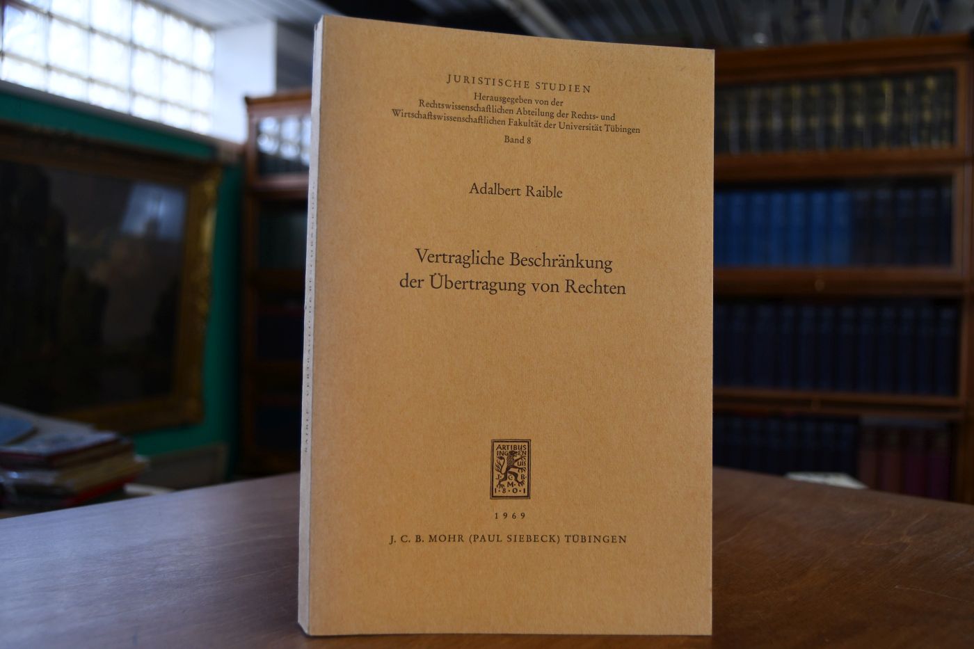 Vertragliche Beschränkung der Übertragung von Rechten.