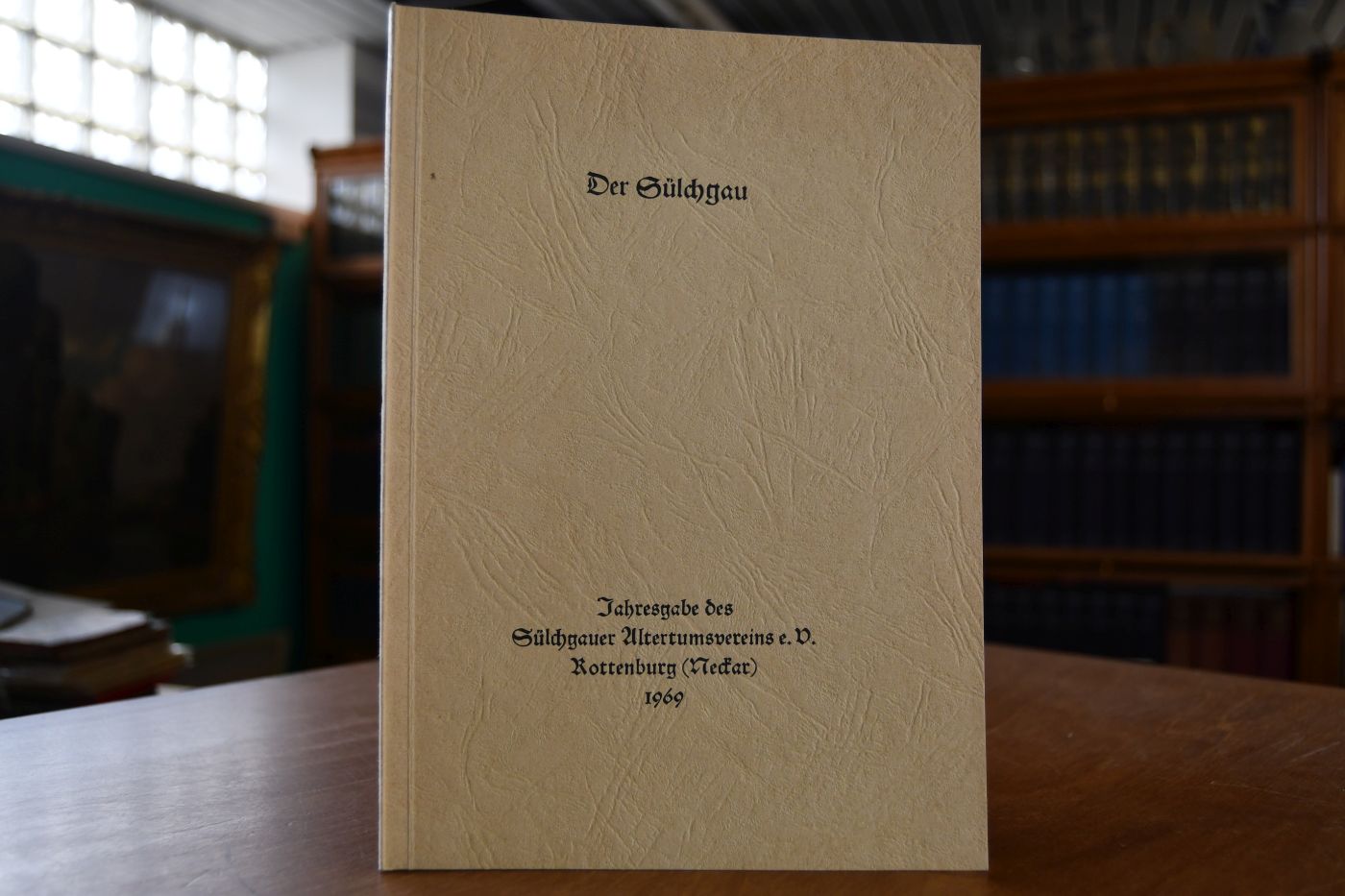 Der Sülchgau. Jahresgabe des Sülchgauer Altertumsvereins e.V. Rottenburg (Neckar), 1969.