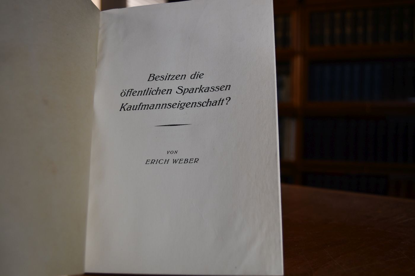 Besitzen die Sparkassen Kaufmannseigenschaft?