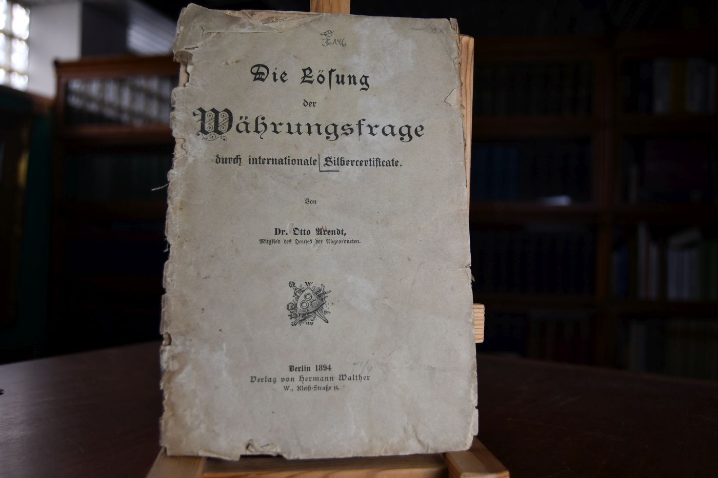 Die Lösung der Währungsfrage durch internationale Silbercertificate.