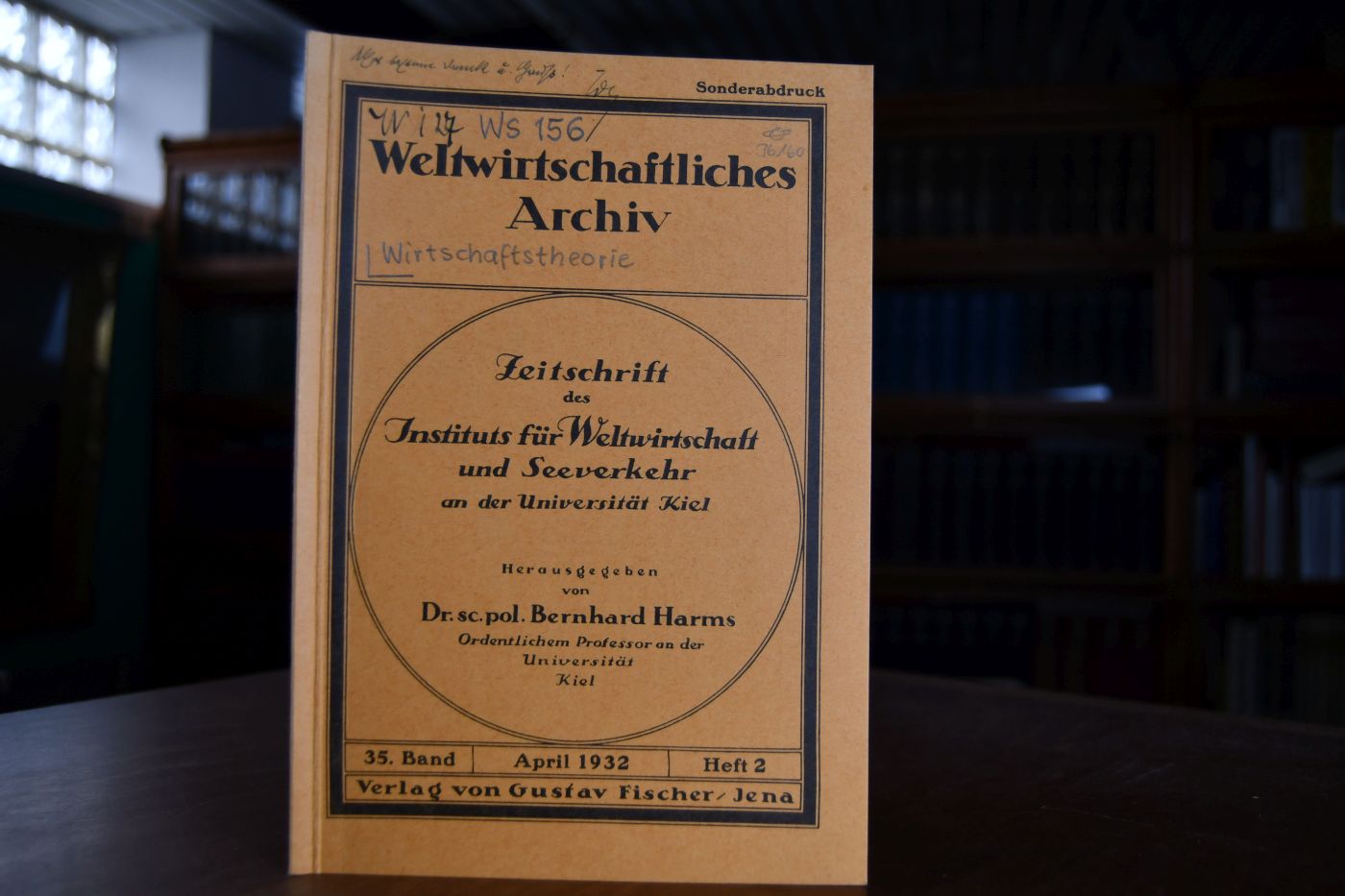 Zur Wirtschaftstheorie der Gegenwart. Einige Grundgedanken im Anschluß an das gleichnamige Sammelwerk.