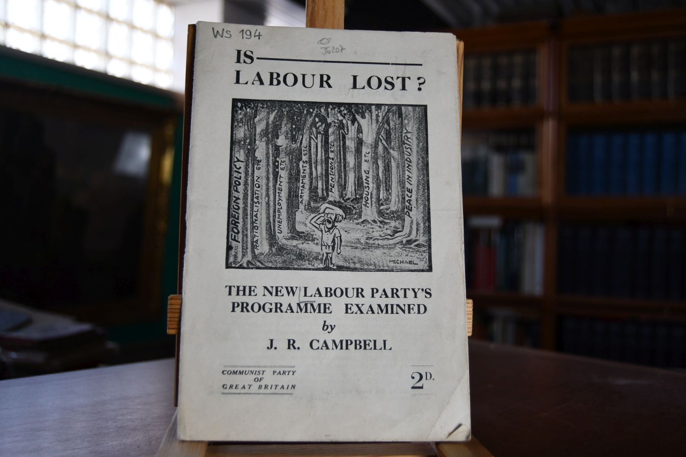 Is Labour lost. The New Labour Party`s Programme examined.
