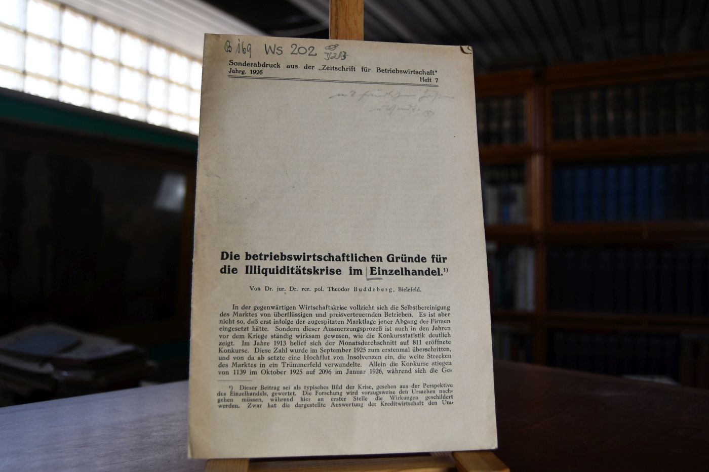 Die betriebswirtschaftlichen Gründe für die Illiquidätskrise im Einzelhandel.